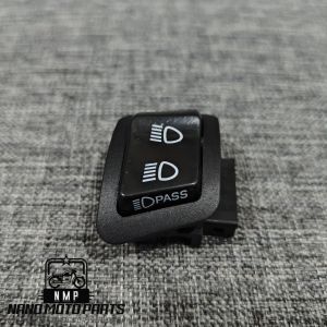 Saklar Lampu Tombol Merah Vietnam Pass Beam 4Pin Jauh Dekat Beam Lampu Beat ESP LED Beat Street Beat Pop Scoopy Fi Spacy Fi Vario 2016-2017 Old Dll