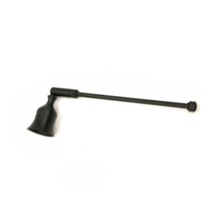 LINSBAYWU Adjustable Candle Snuffer Multi-colored Metal Long Handle Wick Flame Cover Elegant Safe Extinguishing Candle Blower Out Home Settings