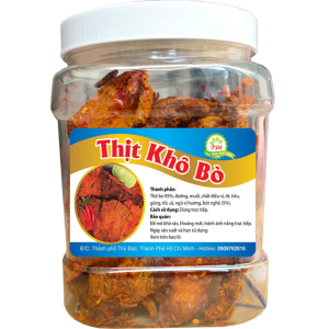 Khô Bò Miếng Nhỏ Thơm Ngon Đậm Vị Thực Phẩm Sạch 3 Miền