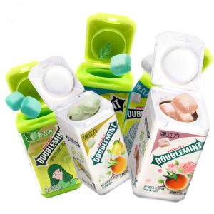 40g 强劲薄荷口香糖 葡萄柚茉莉花 玫瑰乌龙 无糖口香糖 即食食品 Chewing Gum Sugar Free Mint Candy Snack