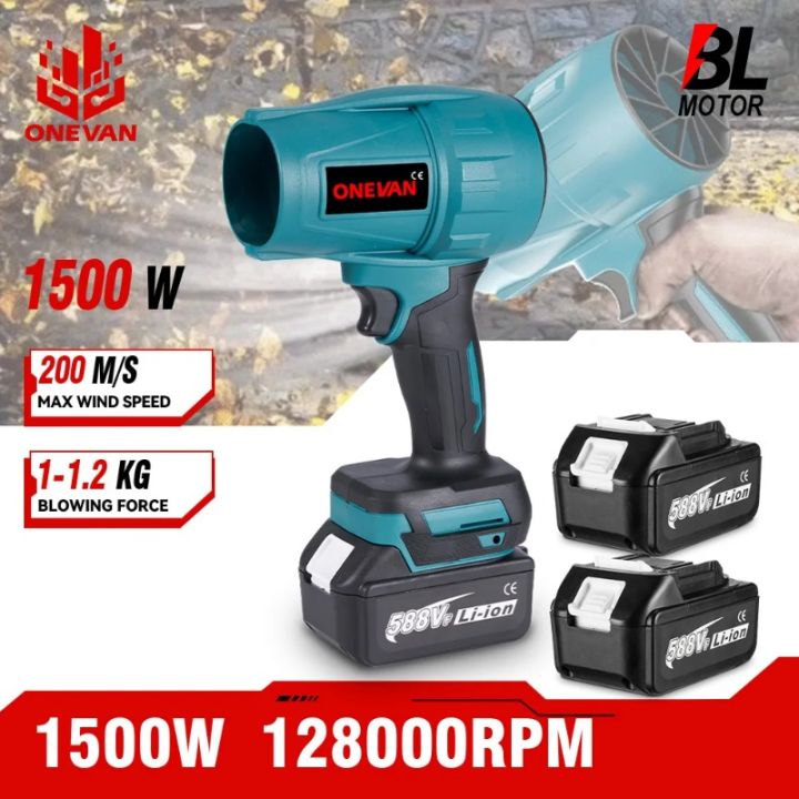 Brushless Turbocharged Snow Blower Compatible with Makita 18V Battery