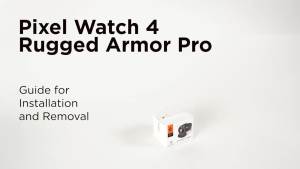 Spigen for Pixel Watch 4/3/2/1 45/41mm Band with Case Rugged Armor Pro Durable Flexible Scratch Resistant Shock Proof TPU Cover Strap