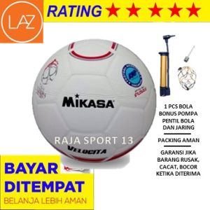 BEST SELLER !!! BOLA SEPAK MIKASA VELOCITA FREE POMPA PENTIL JARING - BOLA SEPAK ORIGINAL - BOLA SEPAK MURAH - BOLA SEPAK BERKUALITAS - BOLA KAKI MIKASA VELOCITA - BOLA MIKASA ORI