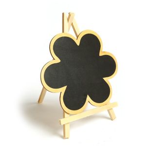 EDDY SONG Painting Wipeable To do List Writting Desk Display Reminder Board Chalkboard With Stand Mini Blackboard Wooden Easel