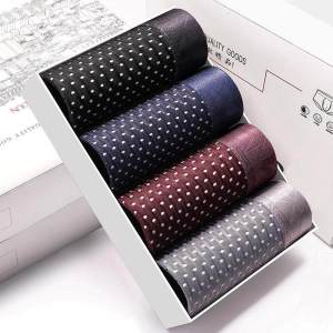 Underwear Modal Man Under wear Breathable Flexible Shorts Boxer Boxershorts Men calzoncillos cuecas (4 Pieces)