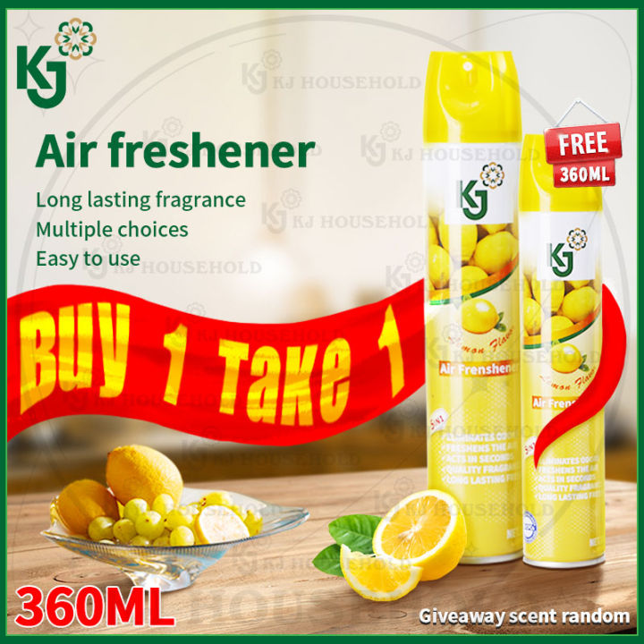 KJ air freshener sprays scent for home 360ml room spray scent long