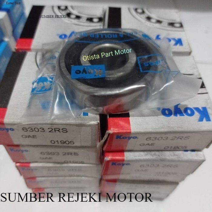 BEARING KOYO 6303 2RS KOYO JAPAN | Lazada Indonesia