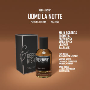 PERFUME PARFUM EDP MINYAK WANGI KEEF & NISH UOMO LA NOTTE