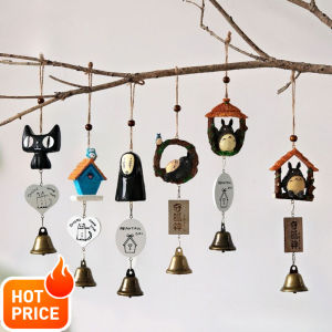 【Z-best】กระดิ่งลม กระดิ่งลมฮวงจุ้ย การ์ตูน สไตล์ญี่ปุ่น น่ารัก กระดิ่งเรซิ่นแขวนผนัง ของตกแต่งห้องนอนสุดเก๋