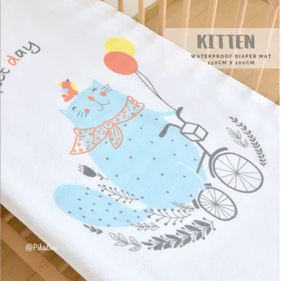 Premium Waterproof Diaper Mat/ Sanitary Mat/ Bedsheet protector/ Urine Pad/ Nappy Mat/ Potty Training