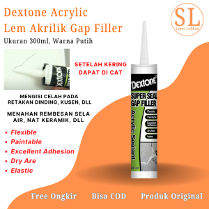 Lem Pengisi Celah Nat Keramik Dapur Tambal Pinggiran Kitchen Sink Wastafel Anti Jamur Tahan Air Multifungsi
