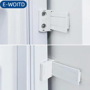 E-WOITD 1 bộ phổ nhúng tủ lạnh trượt đường sắt cho tủ lạnh cửa trượt đường sắt gắn Kit Tủ lạnh cửa Hướng dẫn di chuyển trượt