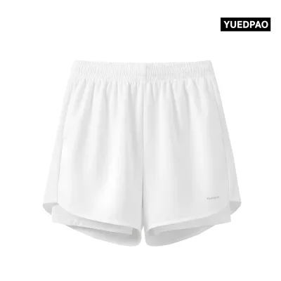 Yuedpao Sportswear - Running Shorts 2025 กางเกงออกกำลังกายขาสั้น กางเกงวิ่ง 2in1 มีซับใน พร้อมกระเป๋าด้านข้าง (5 สี)