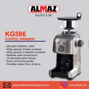 Almaz Coffee Grinder Penggiling Kopi KG586