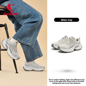 Qiaodan Jinli Retro Casual Shoes Men Platform Dad Shoes Height-Increasing Sneakers QXL043261402