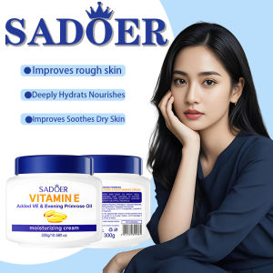 SDAOER Vitamin E Krim Wajah Anti Whitening Freckle Cream Krim Pemutih Penghilang Bintik Wajah Krim Asli Efektif Menghilangkan Bintik Hitam Anti Penuaan Memudarkan Kulit Halus Mencerahkan Kulit 300g