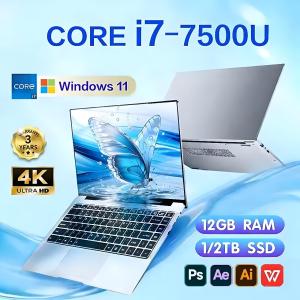  2026 Portable Laptop 14.1 Inch Intel Core i9 8950HK/Intel Core i7 7500U Computer Windows 11 Pro Notebook HD Screen 16GB RAM 1TB 2TB SSD Gaming laptops PC Gamer Singapore Local Stock