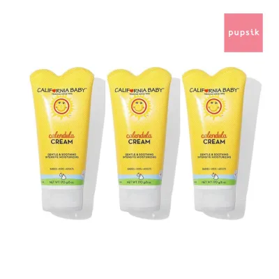 [3-pack] California Baby Calendula Cream Tube 6oz (exp 01/29)