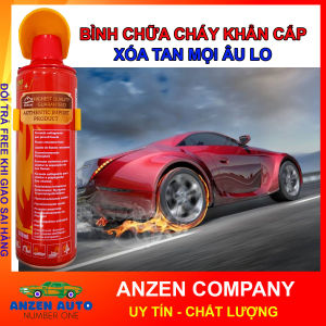[TẶNG KHĂN LAU] Bình Cứu Hỏa Mini - Chai Xịt cứu hỏa Khẩn Cấp - Bình cứu hỏa Nhanh - THIS FOAM FIRE EXSTINGUISHER - ANSHIN.AUTO