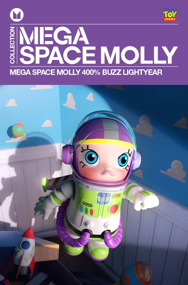 POP MART MEGA SPACE MOLLY 400% BUZZ LIGHTYEAR | Lazada.co.th