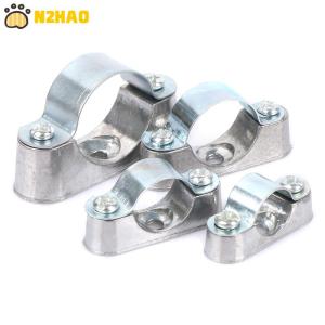 【N2HAO】 5Pcs Pipe Clamp With Screw From The Wall Yards Away From The Wall Of The Card Saddle Card Line Pipe Clip 16mm 20mm 25mm 32mm