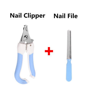 HATELI เครื่องตัดเล็บสัตว์เลี้ยงอุปกรณ์ทำความสะอาดความงามเครื่องตัดเล็บสุนัขแมวสเตนเลส