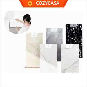 【COZYCASA】Self Adhesive Wall Sticker / Marble Waterproof Wallpaper / Tile Sticker Easy DIY Home Makeovers