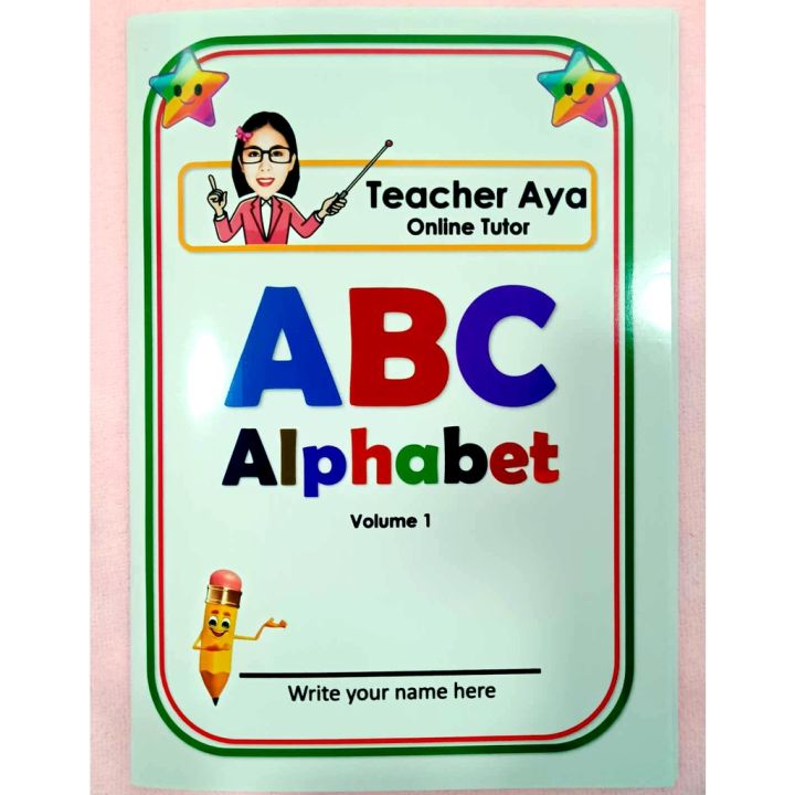 Teacher Aya's ABC Alphabet Booklet Volume 1 | Lazada PH