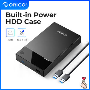 ORICO Ốp HDD 3.5 Inch Vỏ Ổ Cứng Di Động SATA Sang USB 3.0 12V Tích Hợp Nguồn Điện Hỗ Trợ Ổ Cứng 16TB UASP Dành Cho PC TV PS4 （ 3599U3 ）