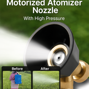 Highpressure Durable Nozzle Highpressure Black Cyclone Nozzle Sprayer Windproof Adjustment