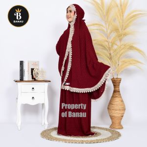 Mukena Dewasa Crinkle Ameenah Jumbo Terbaru Mewah