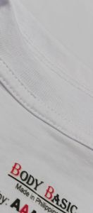 ✅ Body Basic A-7 Mens White Roundneck Shirt .C