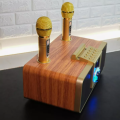 [ FREESHIP HCM ] Loa Karaoke Bluetooth KEI K08, Loa Karaoke Mini Giá Rẻ Tặng Kèm 2 Micro Karaoke Không Dây Cực Hay, Âm Thanh Trong Trẻo Bass Trầm Ấm, Màn Hình LED Hiển Thị Thông Số, Đầy Đủ Cổng Kết Nối USB, AUX, TF Card Bảo Hành 12 Thang. 