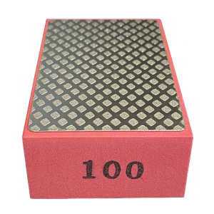Practical Diamond Hand Polishing Pads Hand-held Sanding Blocks for Metal Glass Tiles Grinding Polishing for Sharp Edge T