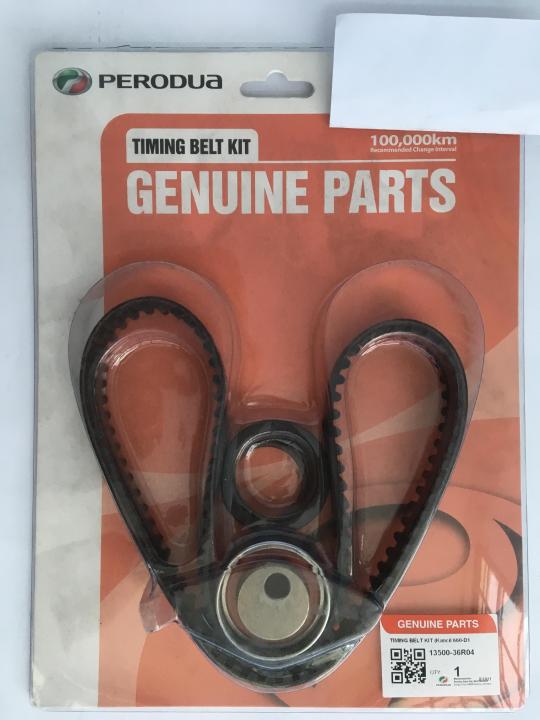 ORIGINAL PERODUA KANCIL 660 TIMING KIT SET / TIMING BELT KIT BRAND 100 ORIGINAL PERODUA 100