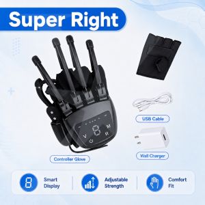 Rehabilitation Robot Gloves For Stroke Hemiplegia Recovery Portable Robotic Hand Glove Finger Training Massage Exerciser