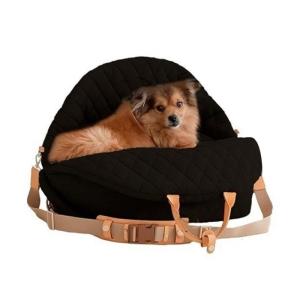 Durability Dog Car Seat Carriers With Storage Bag 3 Way Safety Belt Rings Antislip Base For Vehicle Travel Home Use