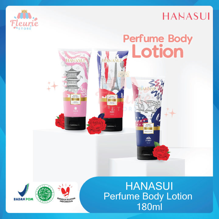 Hanasui parfum best sale body lotion