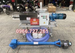 Máy phân tách rắn lỏng ép phân bò phân heo  phân gà