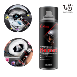 T2P Thinking Elephant Helmet Cleaner | Waterless Foam Spray & Gear Deodorizer (300ml)