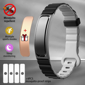 LIGE Anti-Mosquito Smart Bracelets Screenless Smart Watch Men and Women Waterproof Health Fitness Tracker No Screen Sports Watch