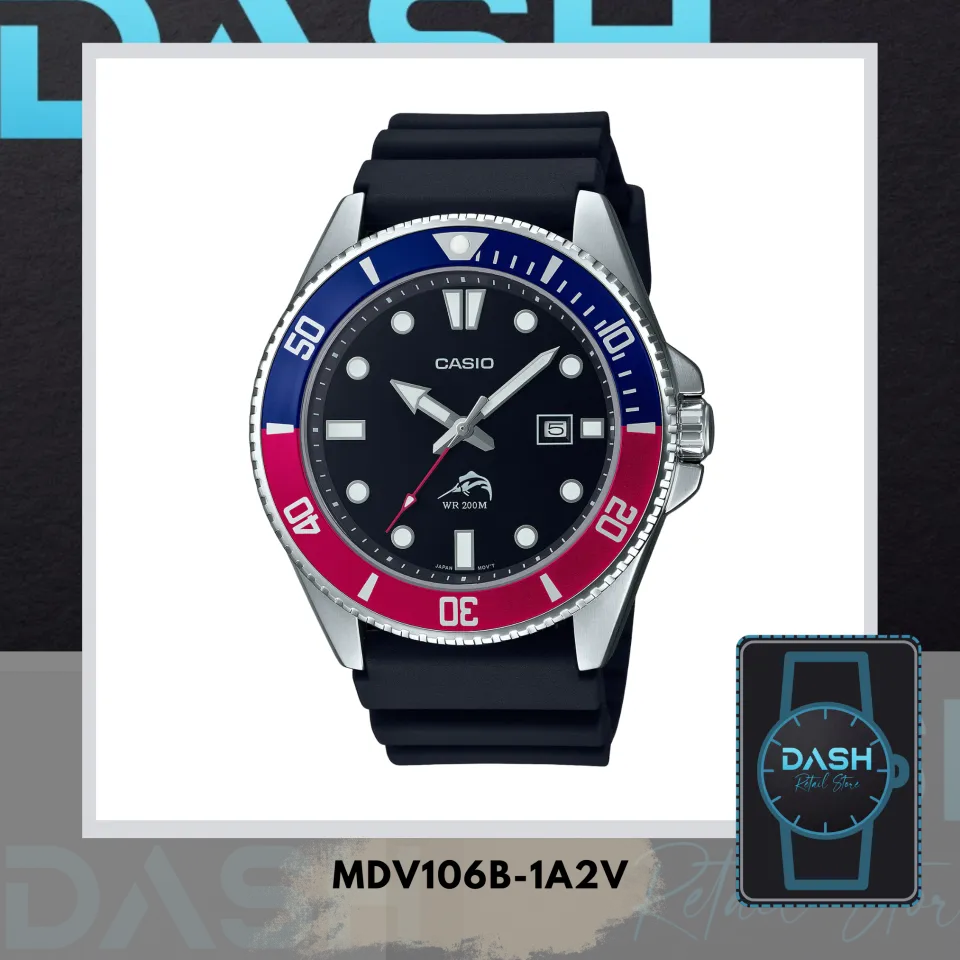 Casio Men's Casio Duro 200 Diver's Watch MDV106B-2AV MDV-106B-2A