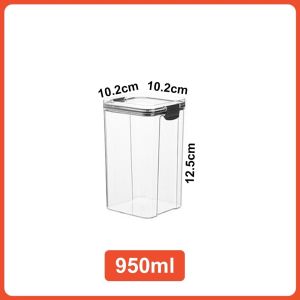 eatkit Toples Kedap Udara Bening Cereal Penyimpanan Kontainer Food Storage Jar Container