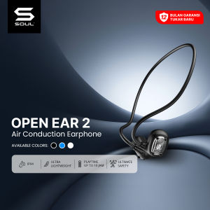 SOUL Open Ear 2 Air Conduction Earphone IPX4 Lightweight Sport Headset Bluetooth