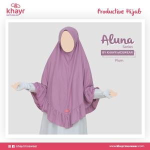 Khayr Hijab Aluna Bergo Instant Syari