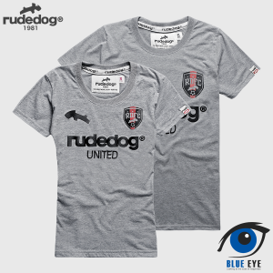 rudedog เสื้อยืดผู้หญิง รุ่น United ของแท้ 100%