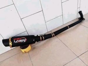 KNALPOT RACING PROLINER BLACK JUPITER Z VEGAR. ZR. SUPRA GREND LEGENDA SMES SHGON REVO LAMA