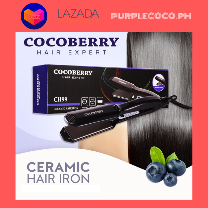 Cocoberry Professional Ceramic Hair Iron Hair Straightener Hair Styling Iron Lazada PH