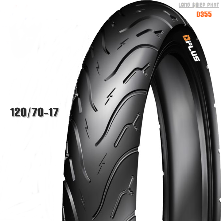 VỎ (LỐP) XE MÁY, DPLUS 120/70-17, HÀNG VN CHẤT LƯỢNG CAO, TIÊU CHUẨN ...