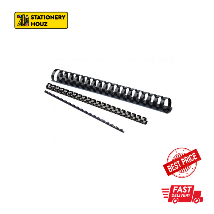 Stationery Houz 21Ring Binding Comb Various Sizes Loose Packing Binding Ring Plastic